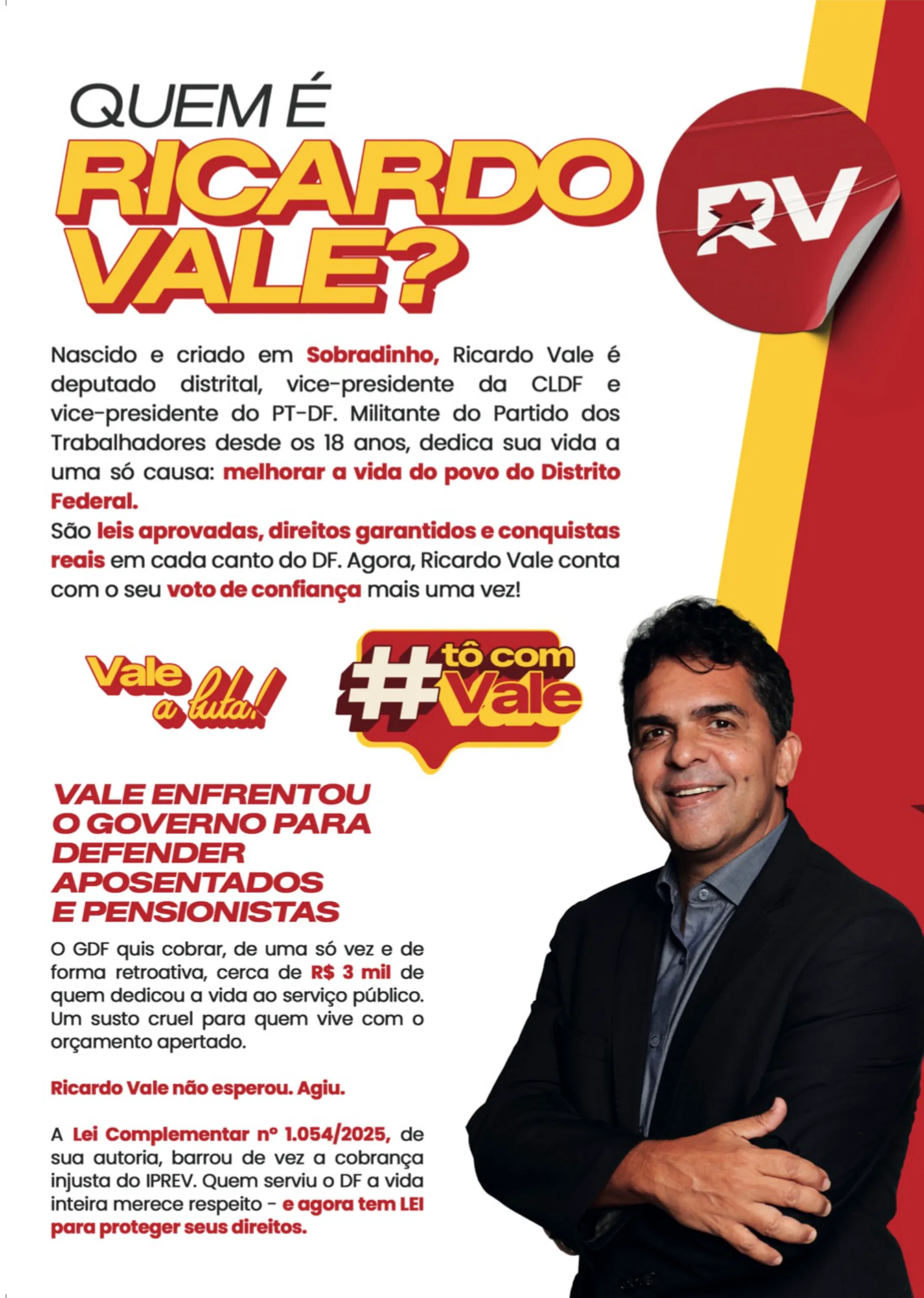 Página 2 de 4 do folder de apresentação de Ricardo Vale 13013